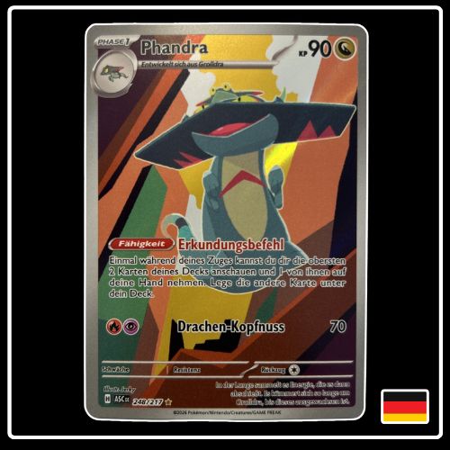 Phandra Illustration Rare 248/217 Pokemon Erhabene Helden