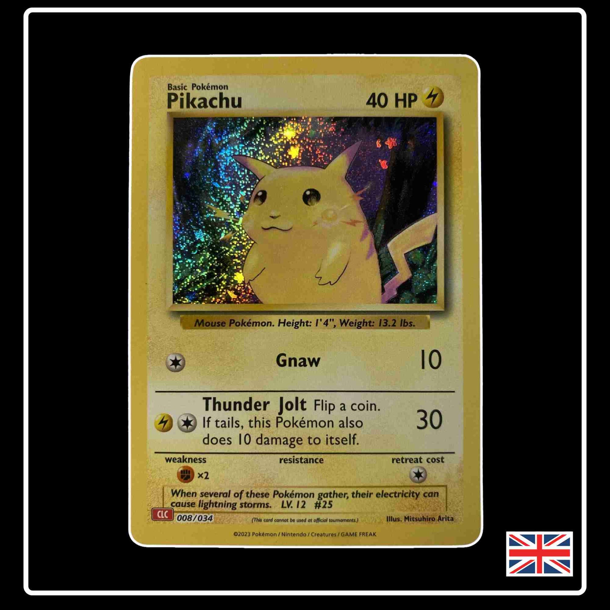 Pikachu 008/034 aus dem Pokemon Deck TCG Classic Collection