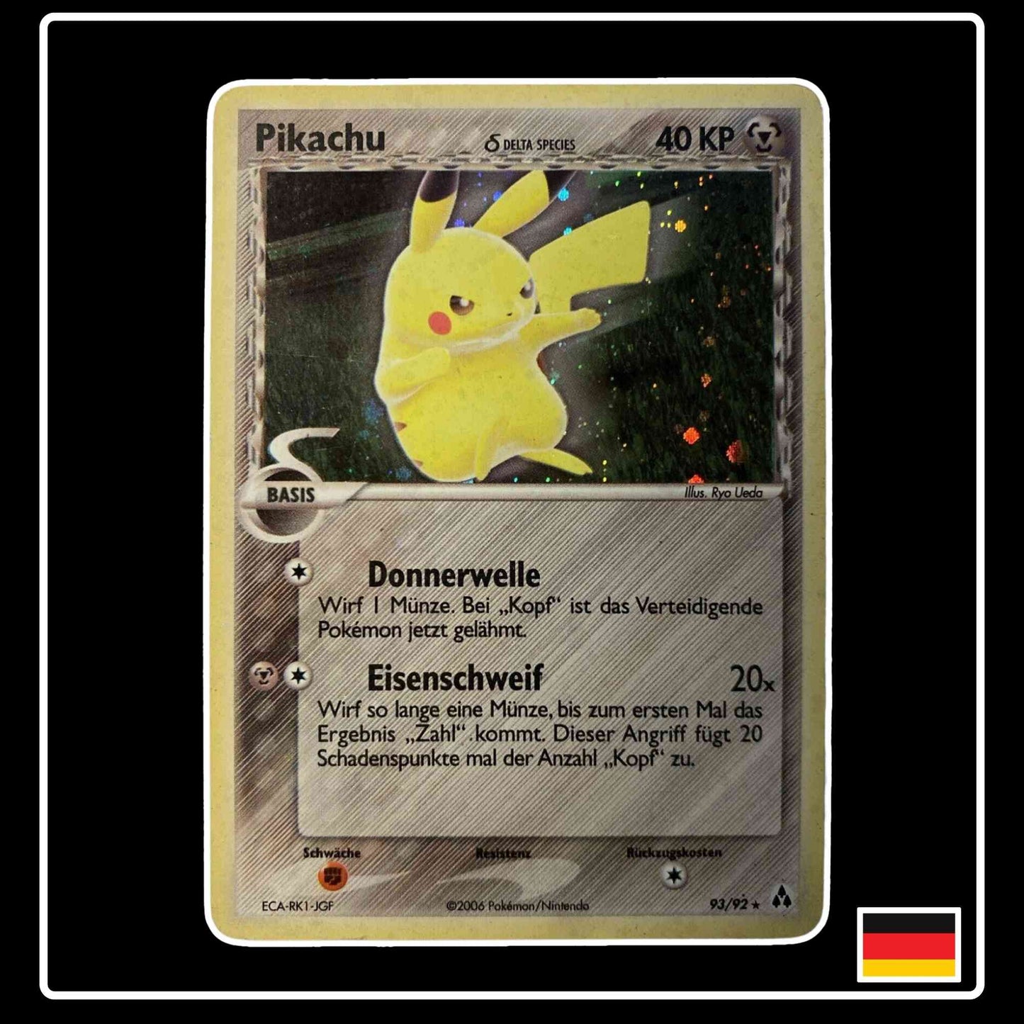 Pikachu Delta Species EX Legend Maker Pokemon