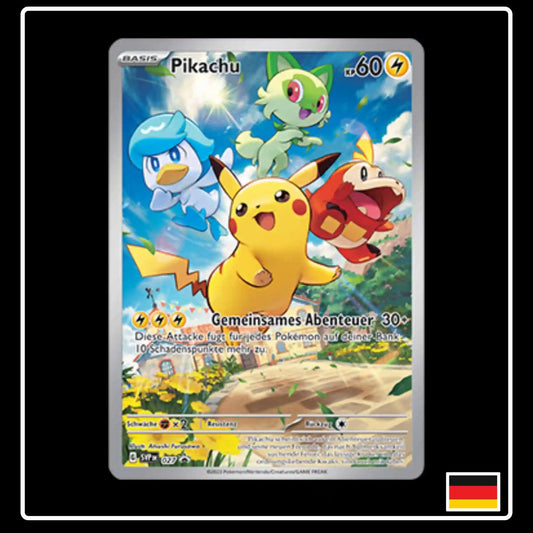 Pikachu Illustration Rare SVP DE 027 Pokemon