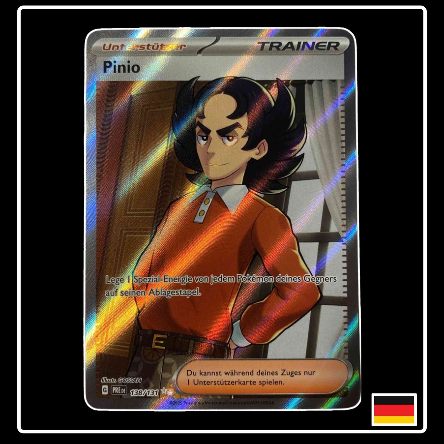 Pinio Full Art 138/131 Pokemon Prismatische Entwicklungen