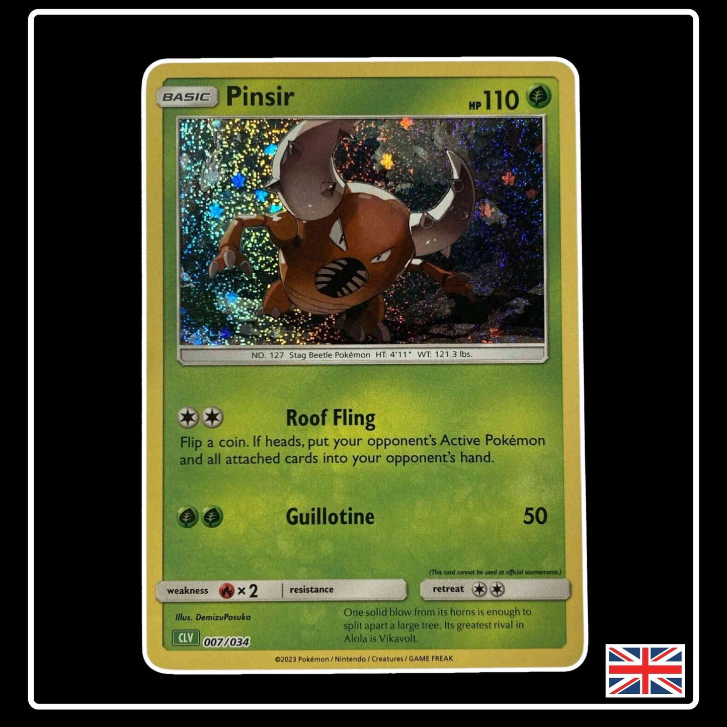 Pinsir 007/034 Pokemon TCG Classic Collection
