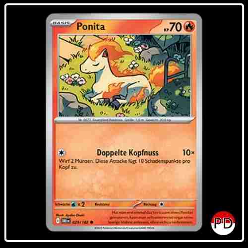 Ponita 029/182 Pokemon Ewige Rivalen