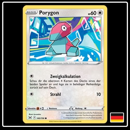 Porygon 140/196 Pokemon Verlorener Ursprung