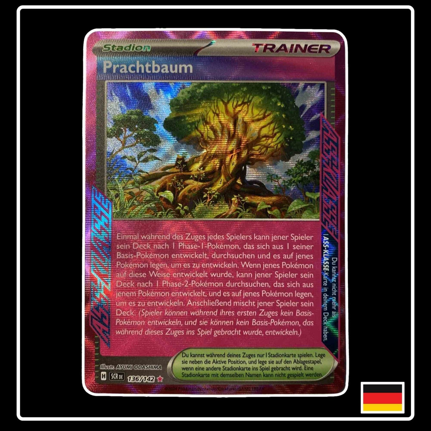 Prachtbaum ACE 136/142 Pokemon Stellarkrone