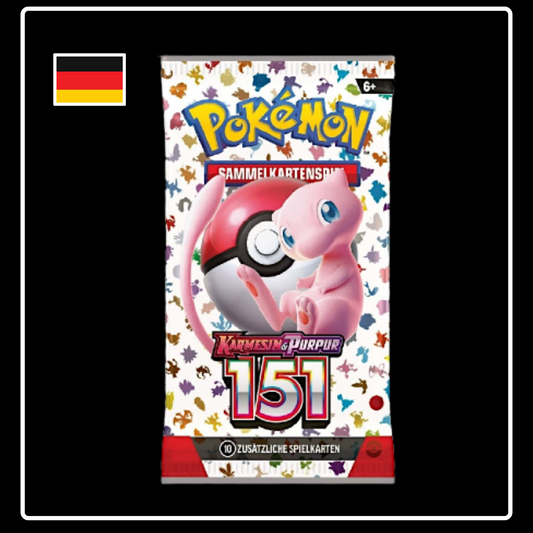Pokemon Karmesin & Purpur 151 Booster Pack (DE)