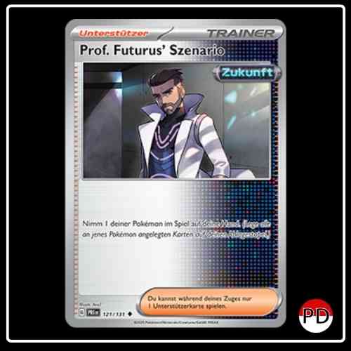 Prof. Futurus’ Szenario 121/131 Pokemon Prismatische Entwicklungen