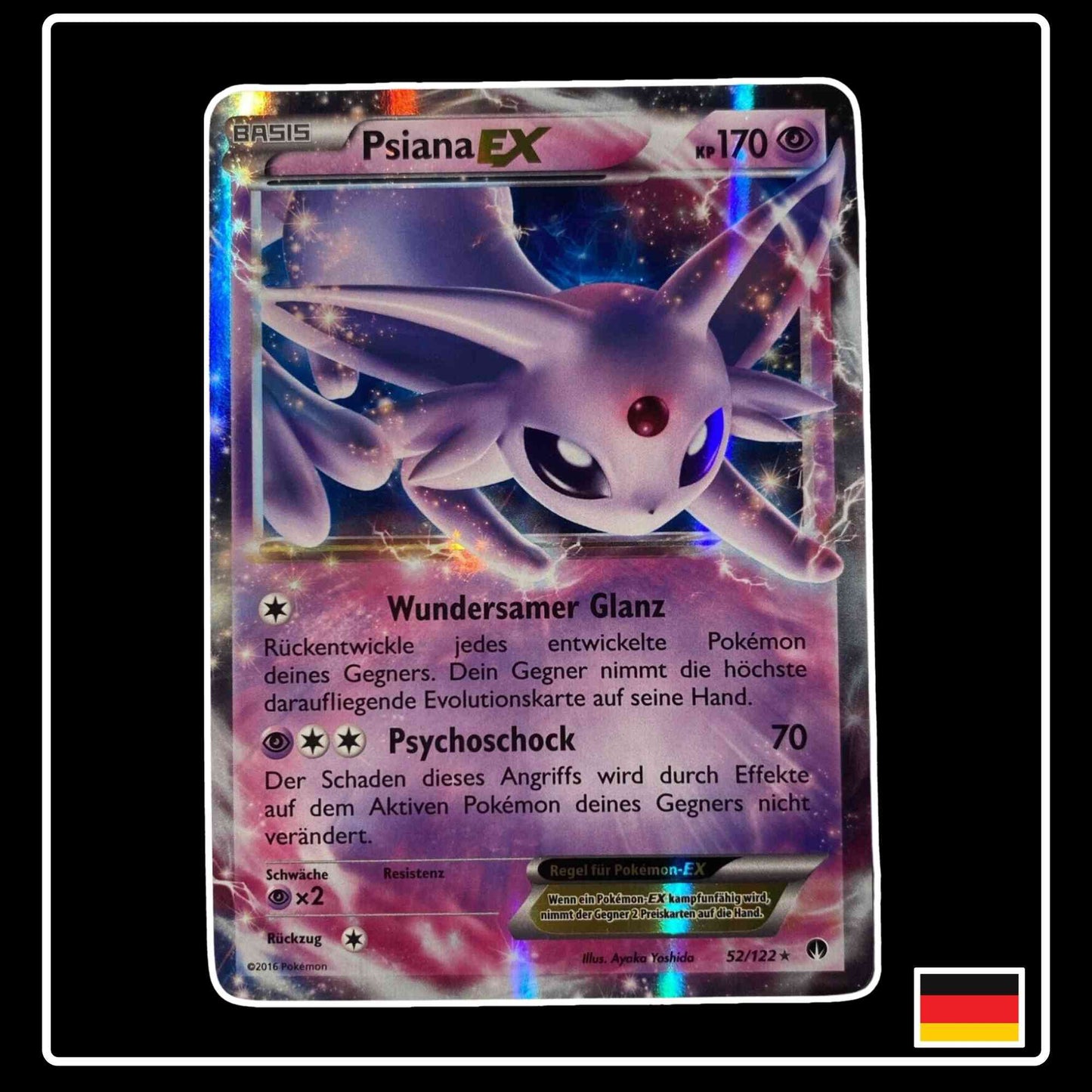 Psiana EX 52/122 Pokemon XY TURBOfieber