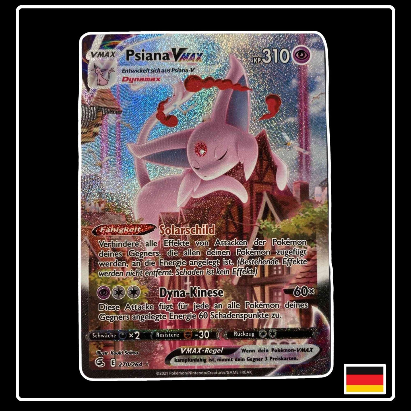 Psiana VMAX Alternative Art Pokemon Fusionsangriff 270/264