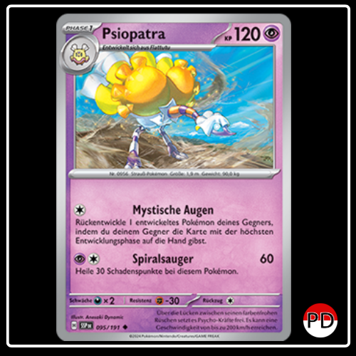 Psiopatra 095/191 Pokemon Stürmische Funken