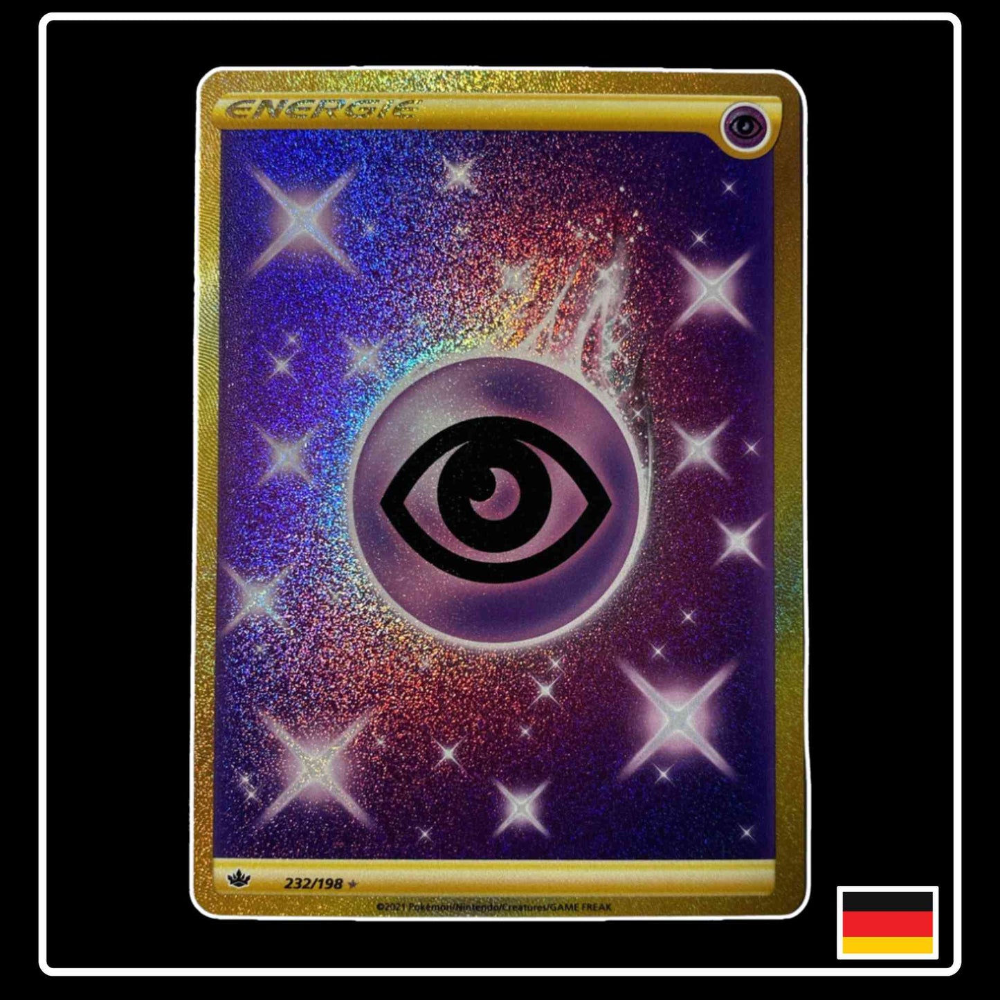 Psycho-Energie GOLD 232/198 Pokemon Schaurige Herrschaft