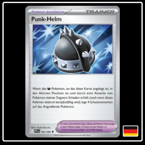Punk-Helm 092/094 Pokemon Fatale Flammen