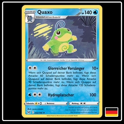 Quaxo 032/196 Pokemon Verlorener Ursprung