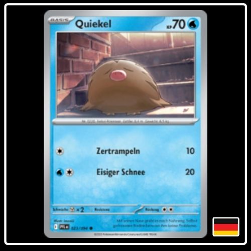 Quiekel 023/094 Pokemon Fatale Flammen
