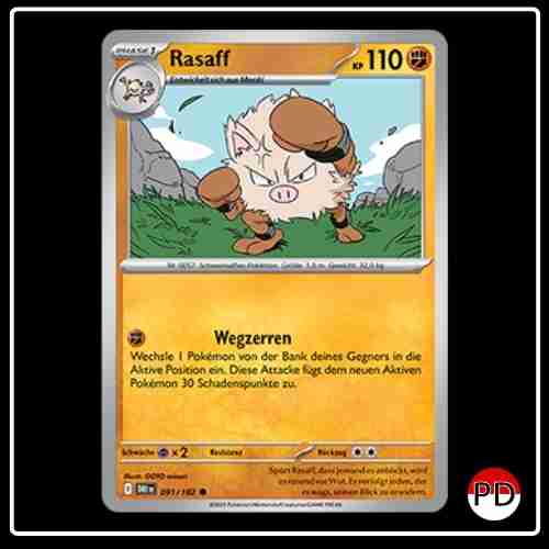Rasaff 091/182 Pokemon Ewige Rivalen