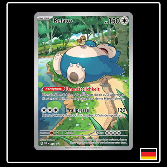 Relaxo Illustration Rare SVP DE 051 Pokemon 151