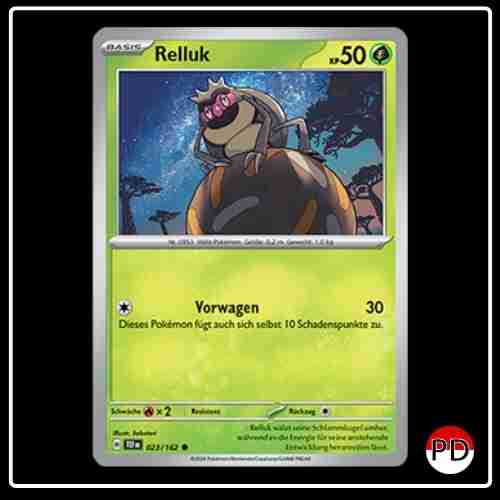 Relluk 023/162 Pokemon Gewalten der Zeit