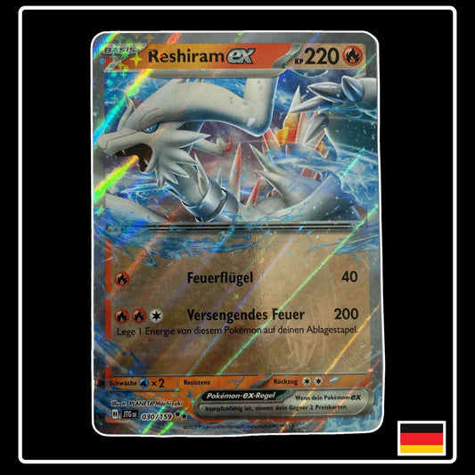 Reshiram ex 030/159 Pokemon Reisegefährten