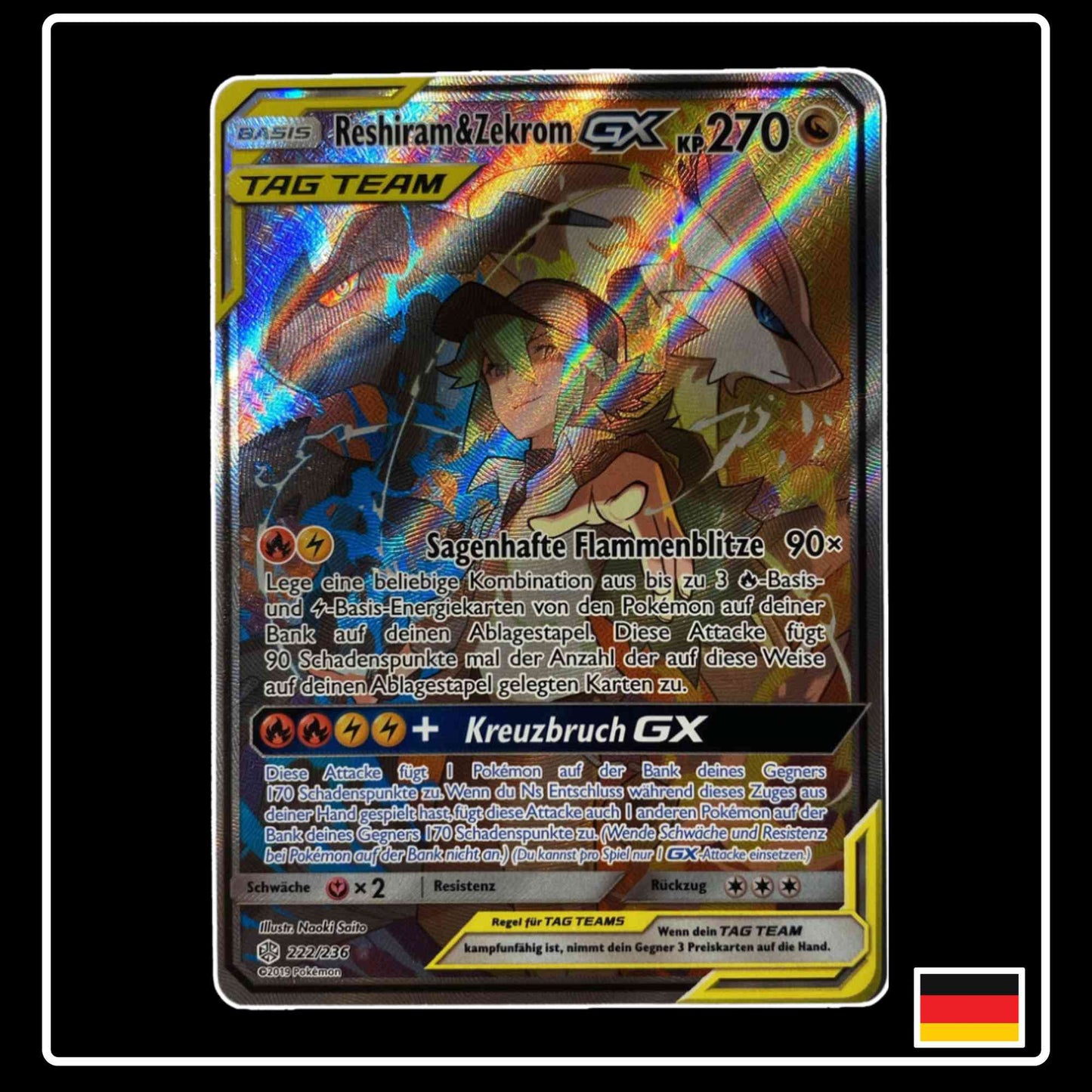 Reshiram & Zekrom TAG TEAM GX