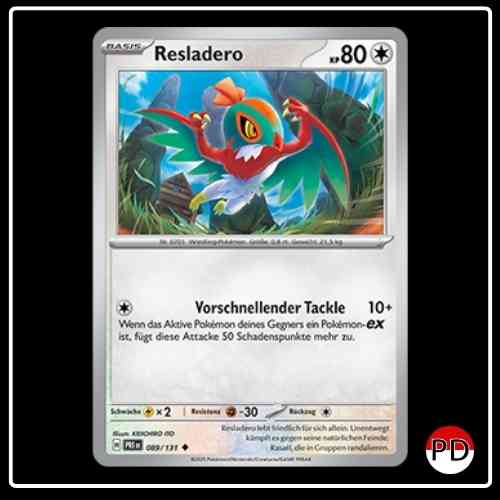 Resladero 089/131 Pokemon Prismatische Entwicklungen