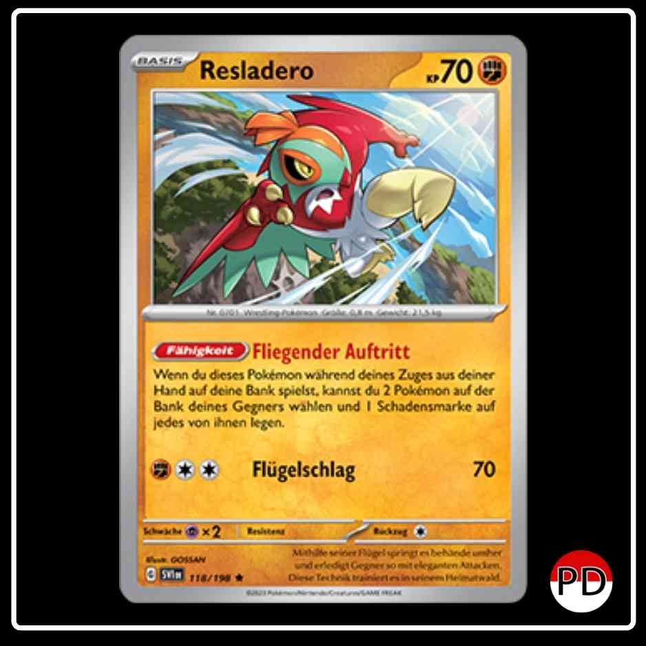 Resladero 118/198 Pokemon