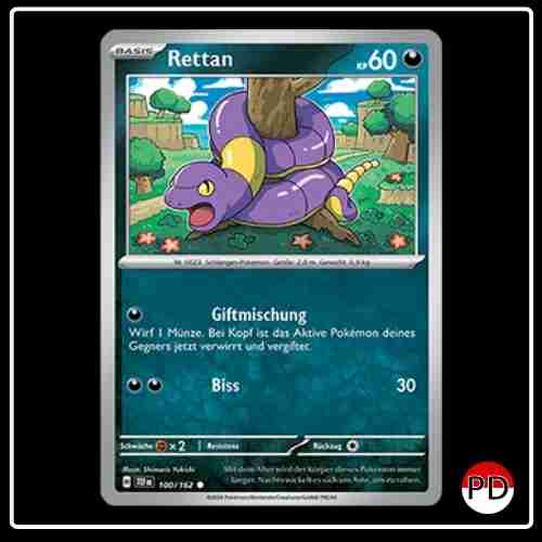 Rettan 100/162 Pokemon Gewalten der Zeit