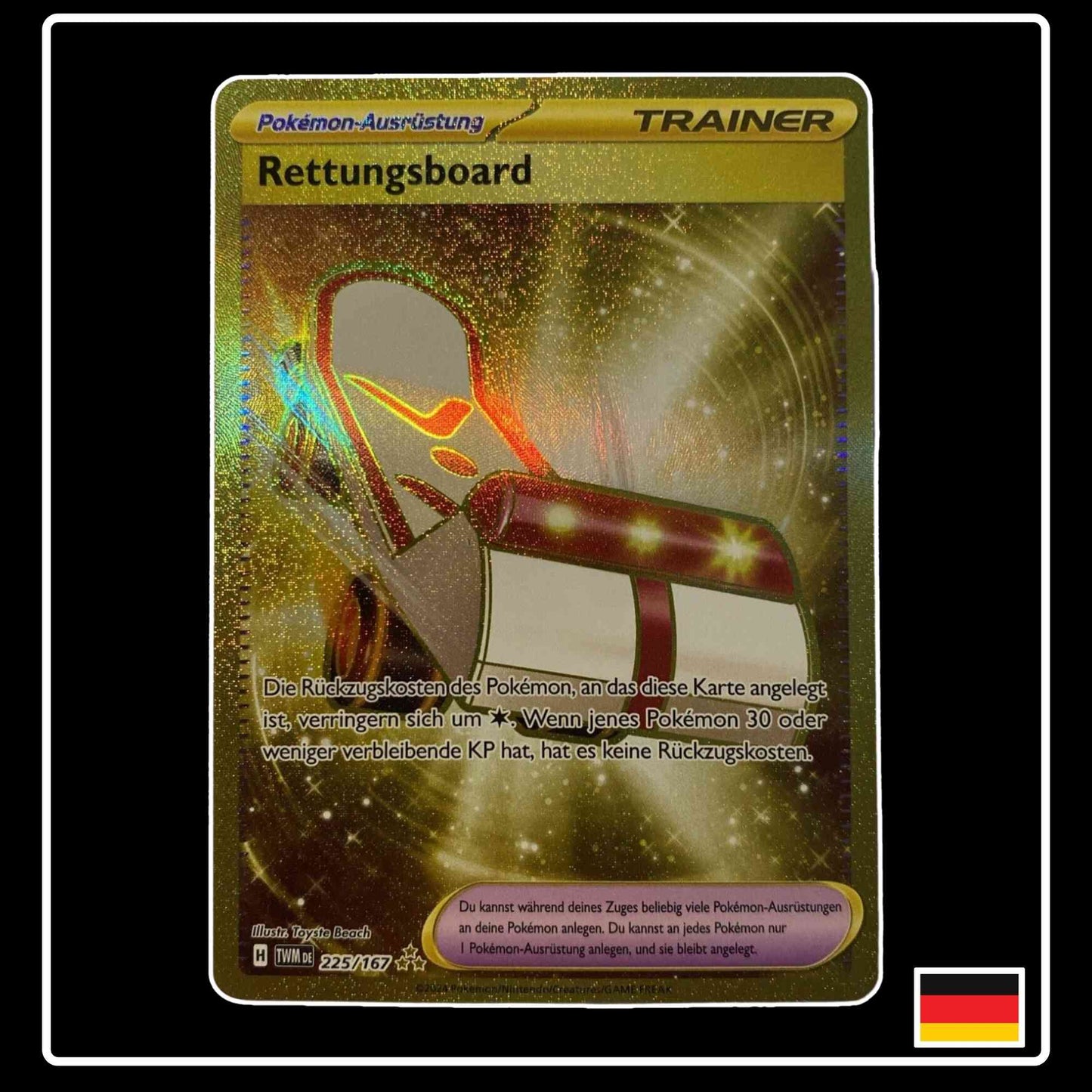 Rettungsboard 225/167 Pokemon Maskerade im Zwielicht