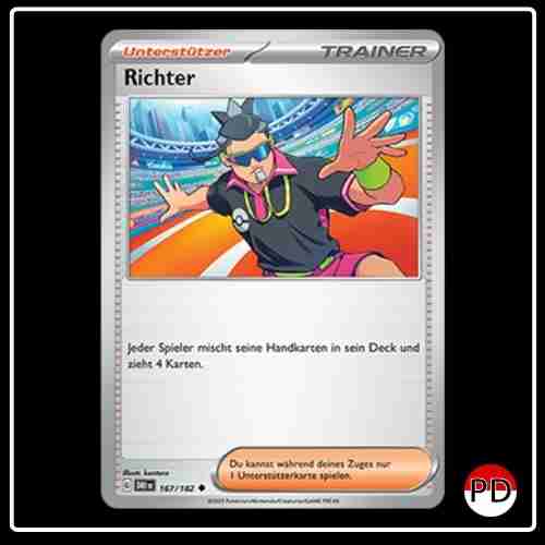 Richter 167/182 Pokemon Ewige Rivalen