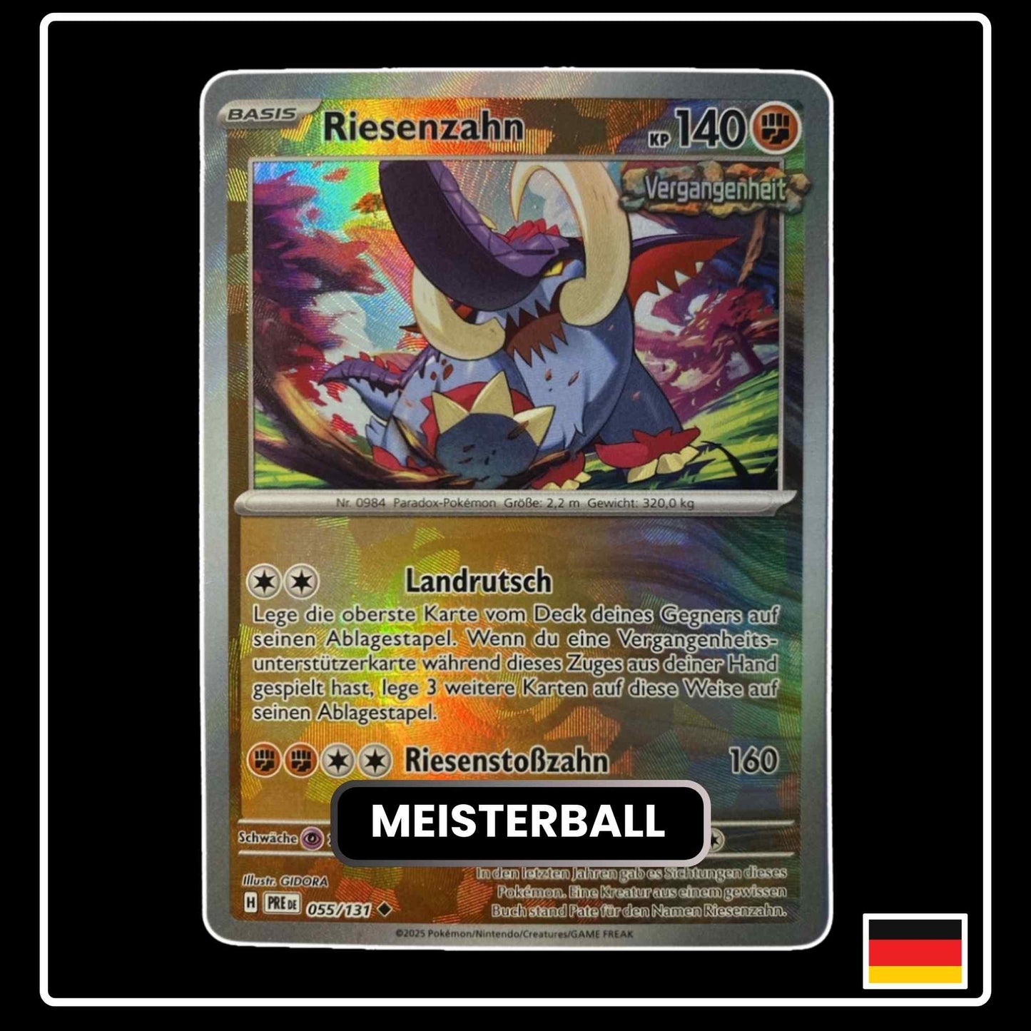 Riesenzahn Meisterball 055/131 Prismatische Entwicklungen