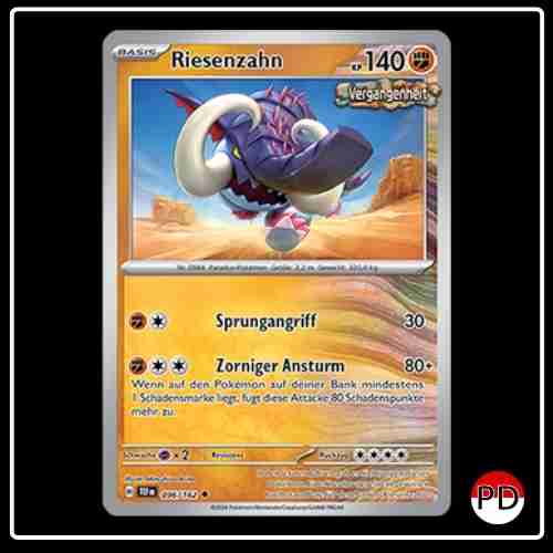 Riesenzahn 096/162 Pokemon Gewalten der Zeit