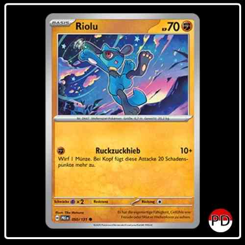 Riolu 050/131 Pokemon Prismatische Entwicklungen