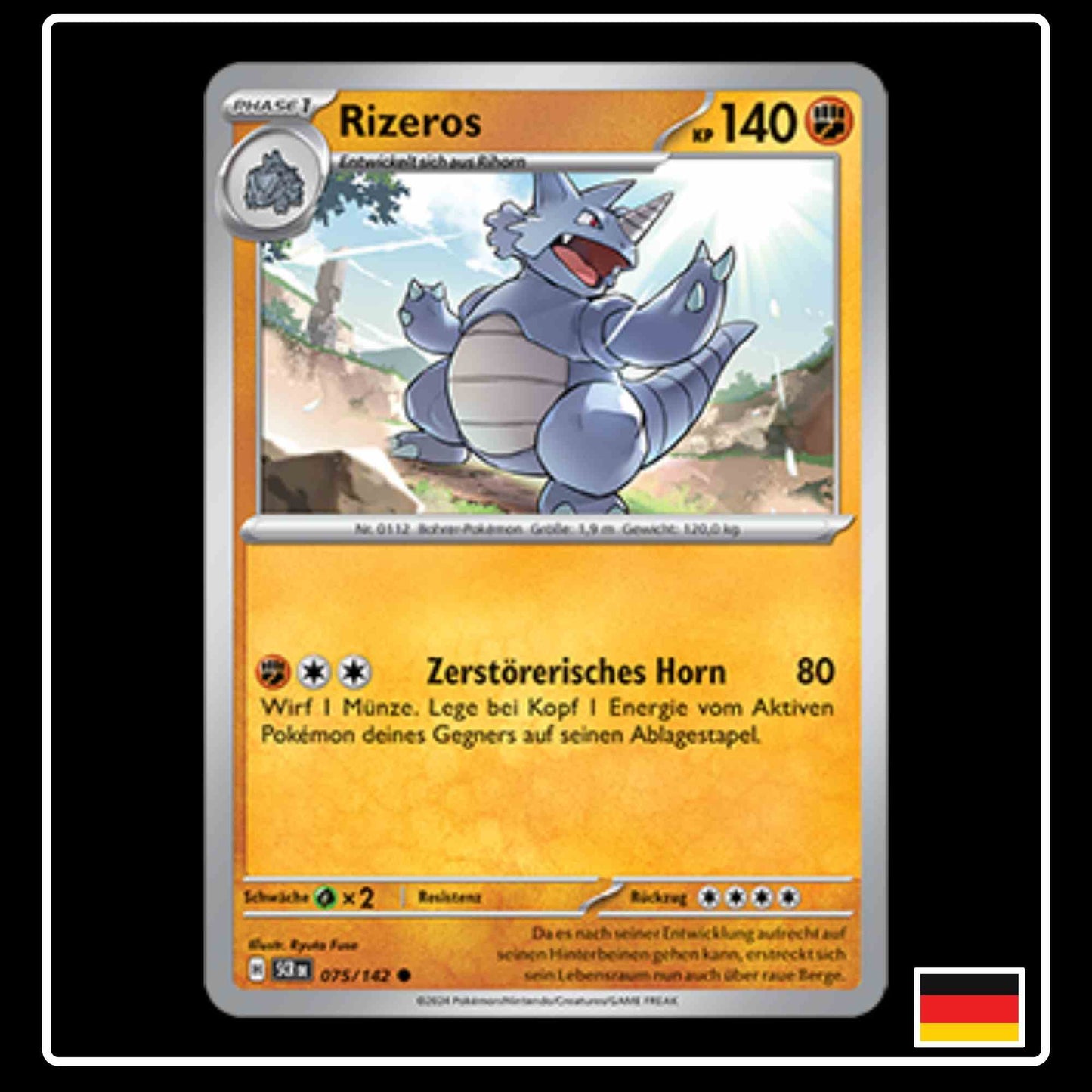 Rizeros 075/142 Pokemon Stellarkrone