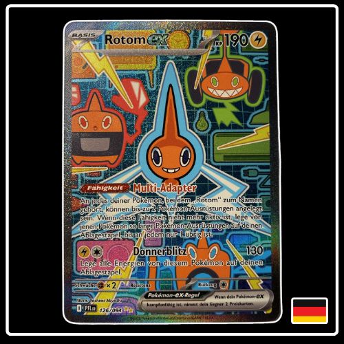 Rotom ex SIR 126/094 Pokemon Fatale Flammen