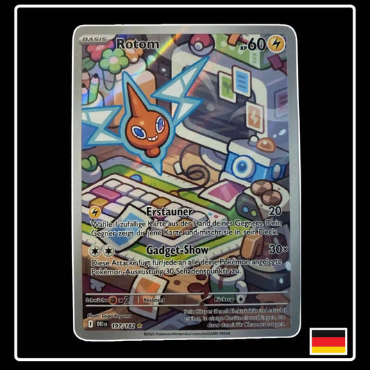 Rotom Illustration Rare 197/182 Pokemon Ewige Rivalen