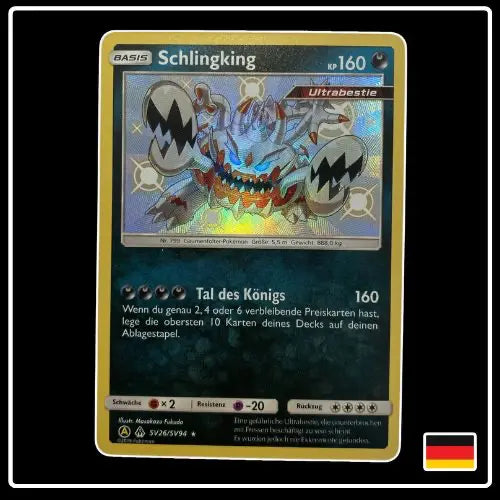 Schlingking Shiny SV26/SV94 Pokemon Verborgenes Schicksal