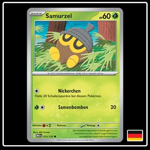 Samurzel 013/132 Pokemon Mega Entwicklung