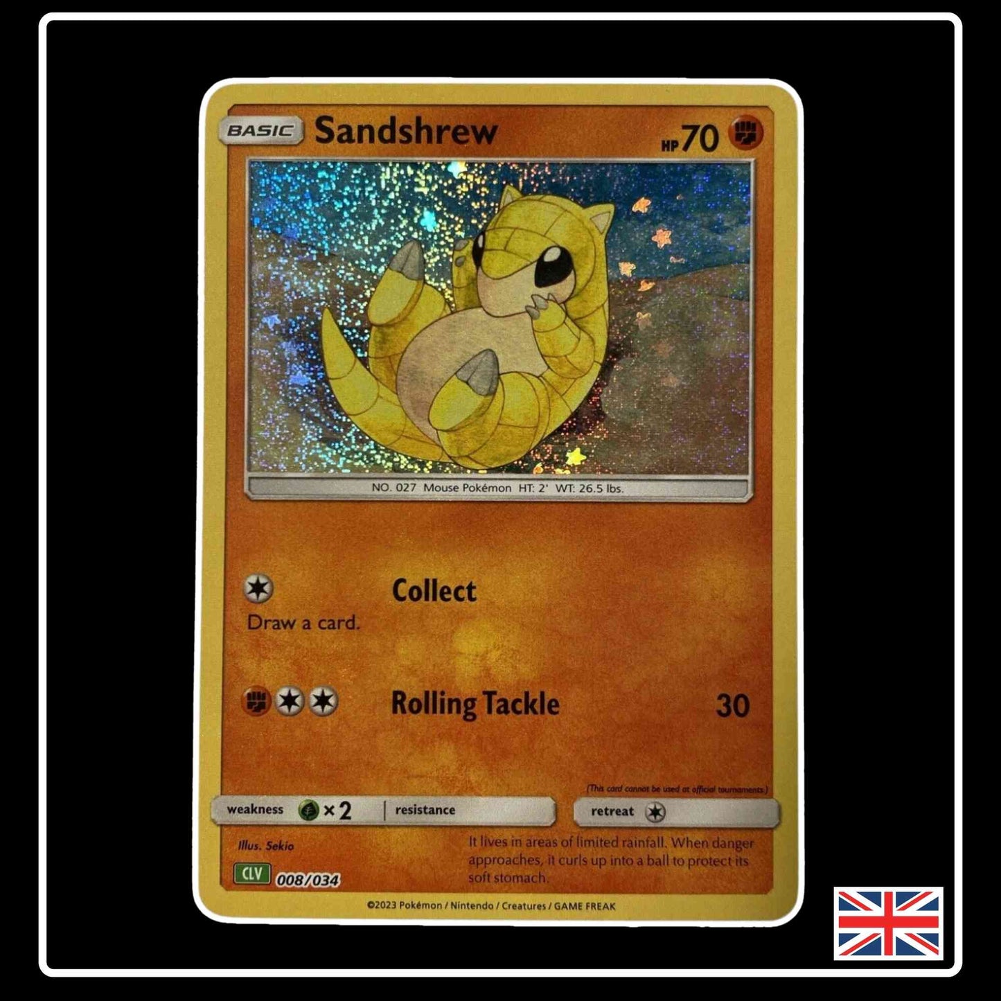 Sandan 008/034 Pokemon TCG Classic Collection
