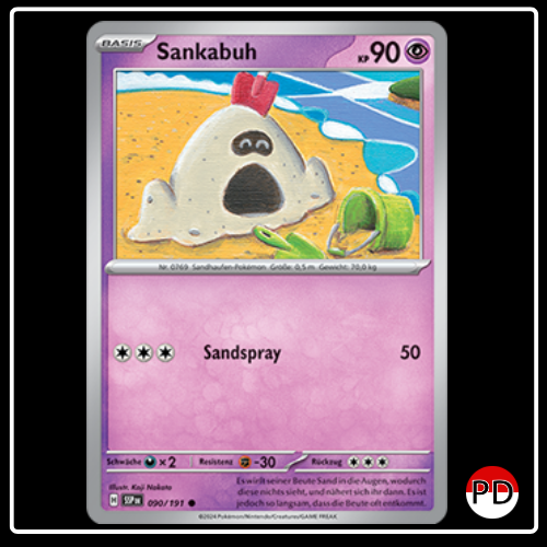 Sankabuh 090/191 Pokemon Stürmische Funken