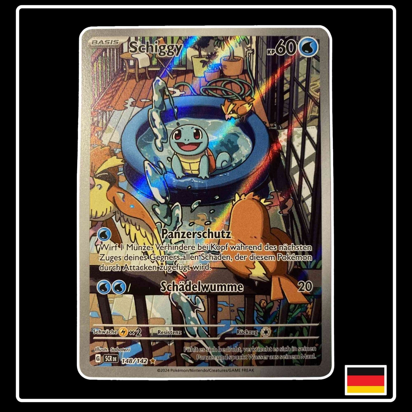 Schiggy Illustration Rare 148/142 Pokemon Stellarkrone