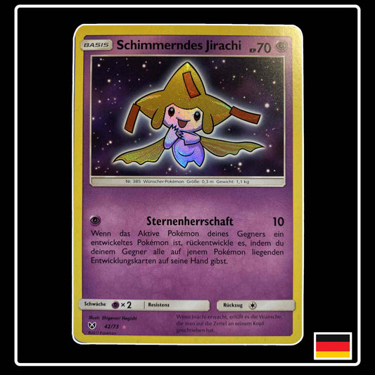 Schimmerndes Jirachi 42/73 Pokemon Schimmernde Legenden