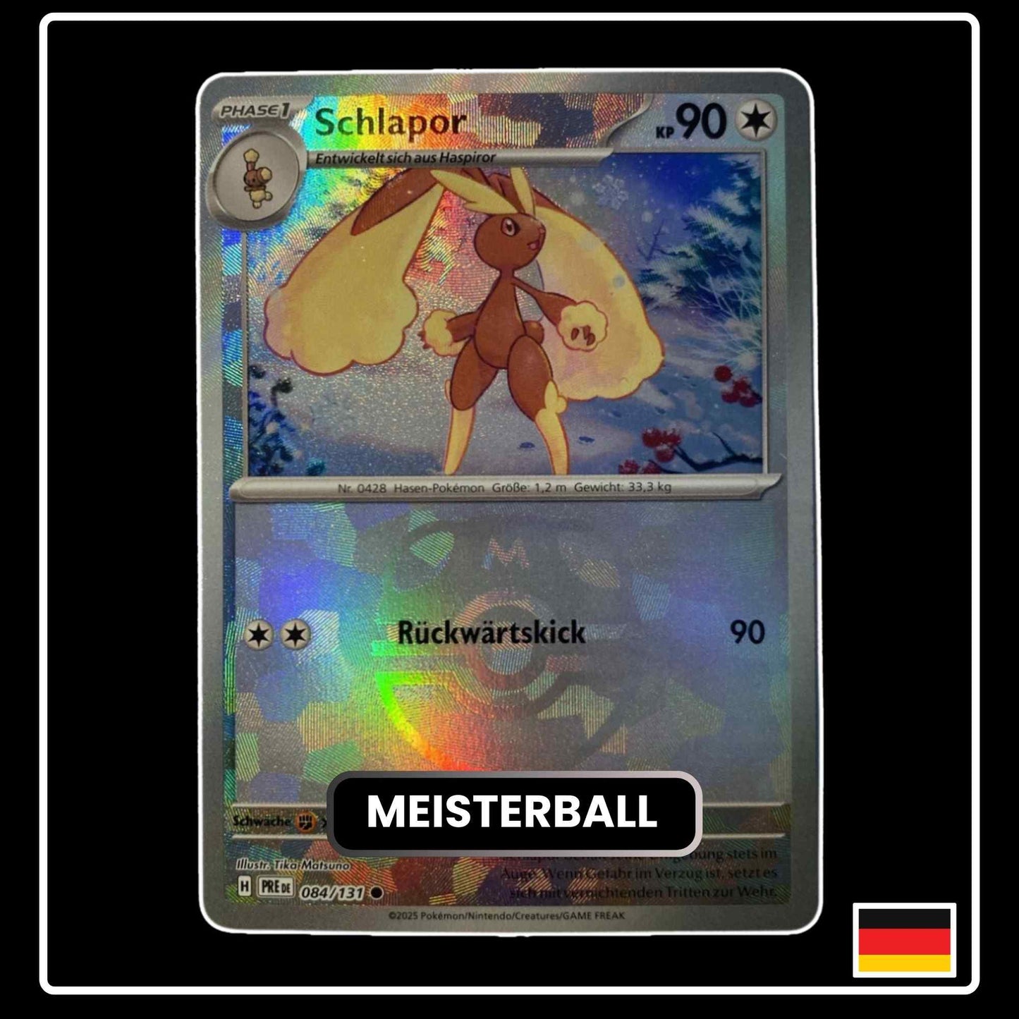 Schlapor Meisterball 084/131 Prismatische Entwicklungen