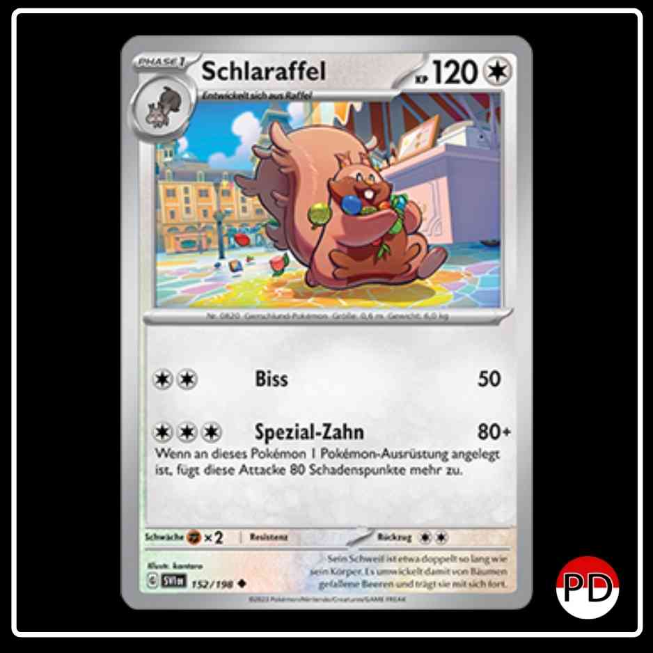 Schlaraffel 152/198 Pokemon