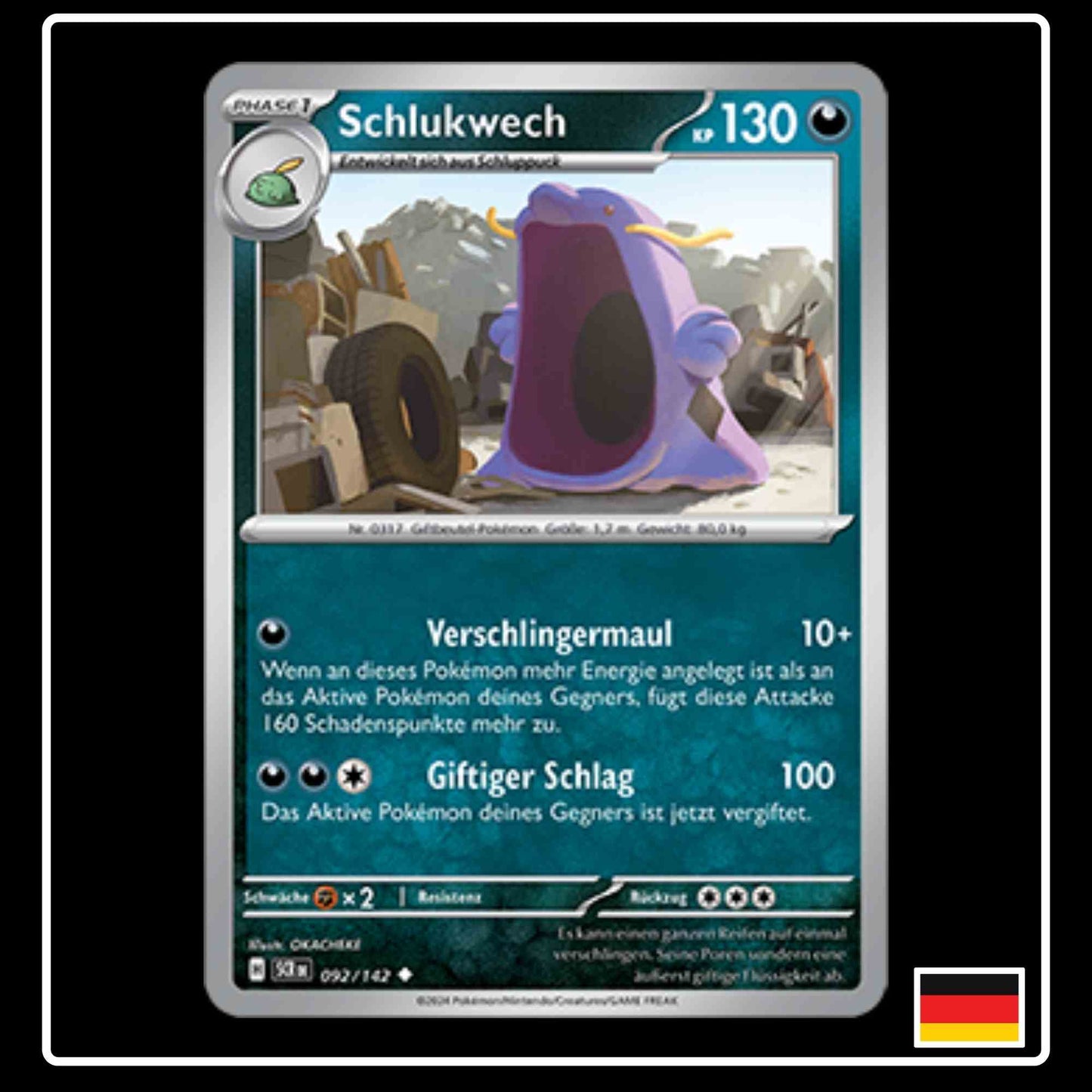 Schlukwech 092/142 Pokemon Stellarkrone