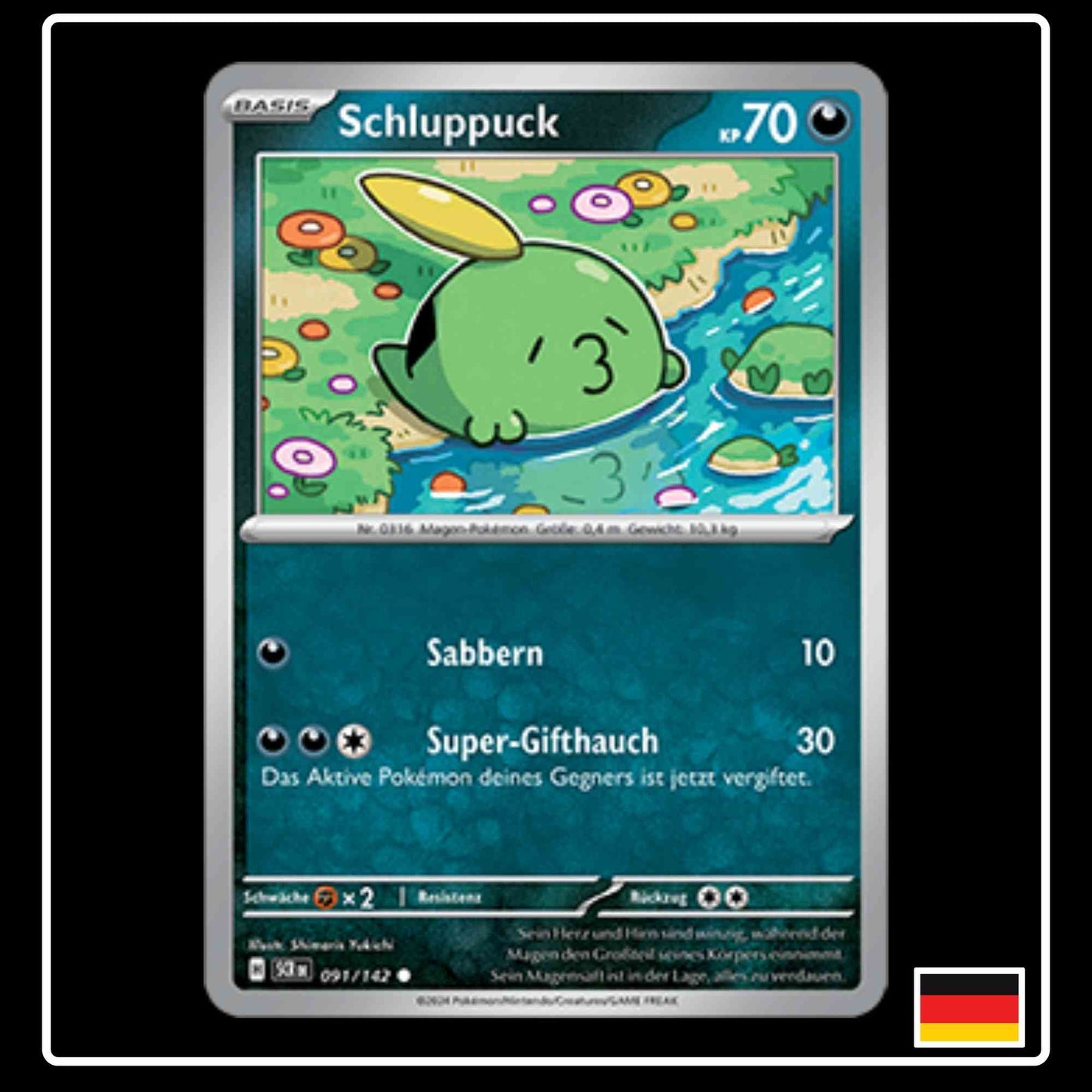 Schluppuck 091/142 Pokemon Stellarkrone