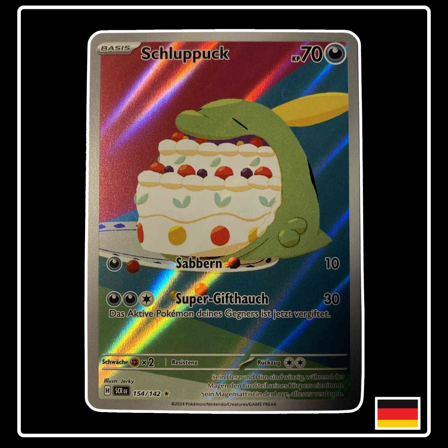 Schluppuck Illustration Rare 154/142 Pokemon Stellarkrone
