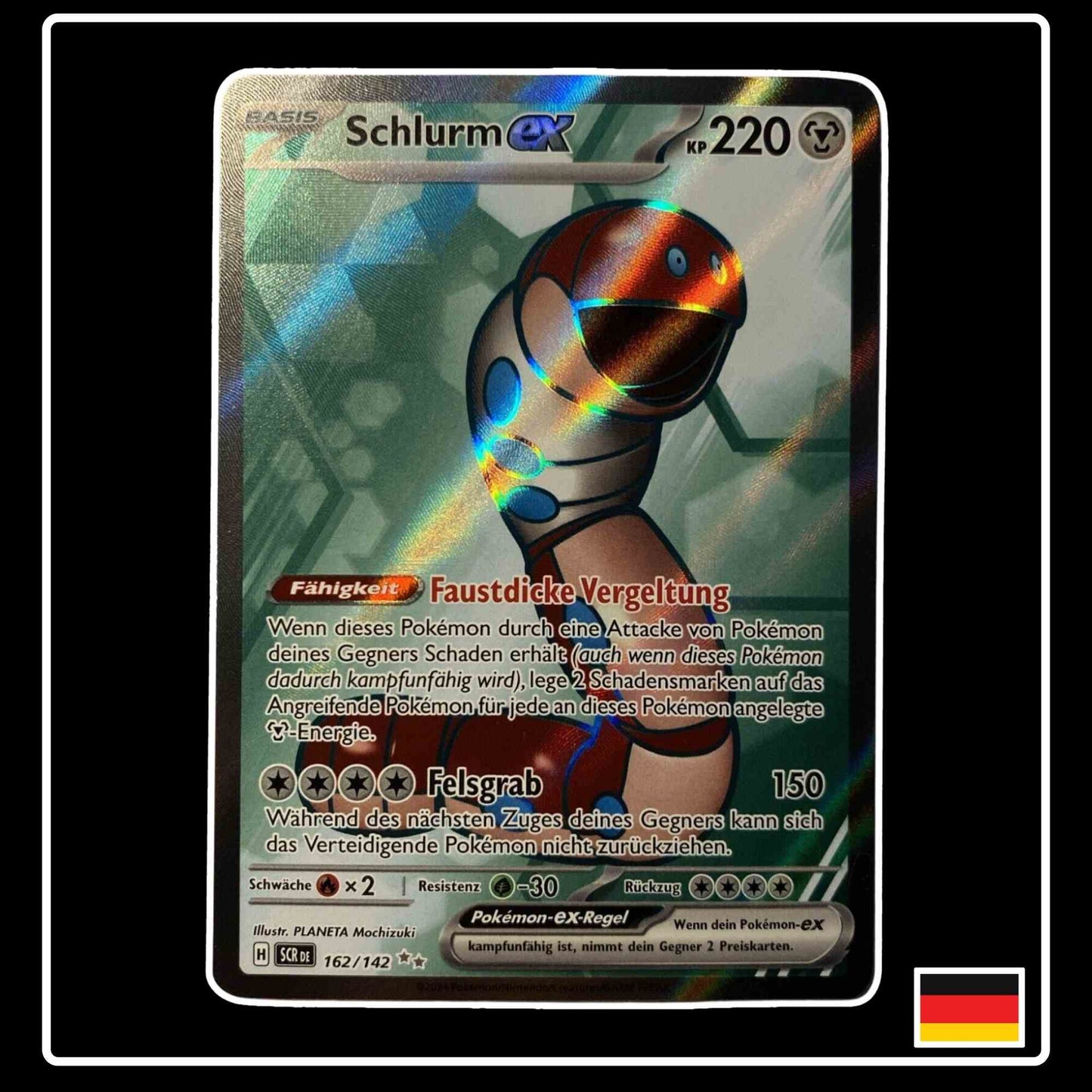 Schlurm ex 162/142 Pokemon Stellarkrone