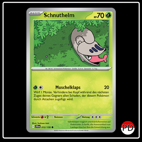 Schnuthelm 012/159 Pokemon Reisegefährten