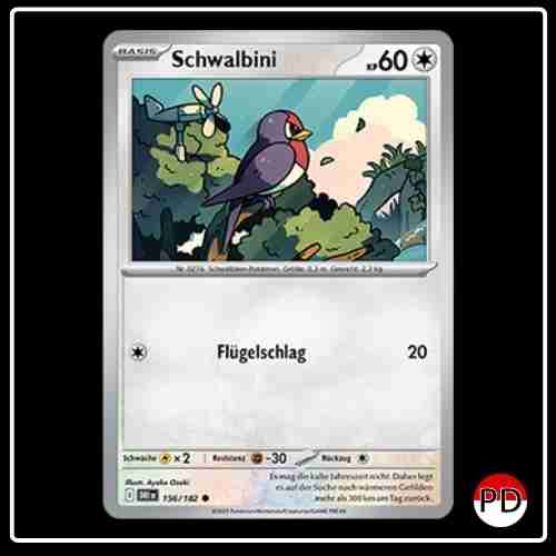 Schwalbini 156/182 Pokemon Ewige Rivalen