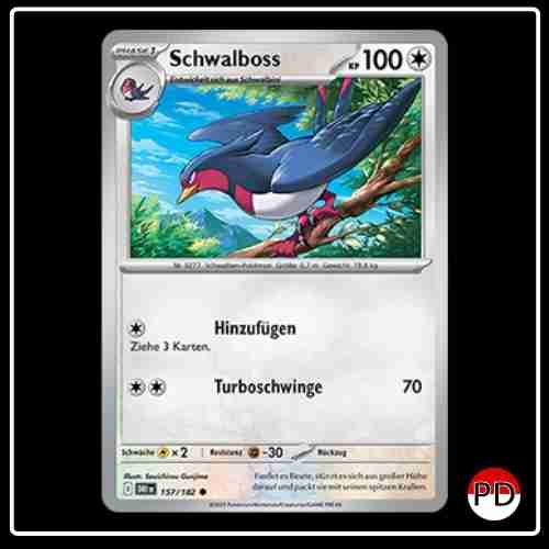 Schwalboss 157/182 Pokemon Ewige Rivalen
