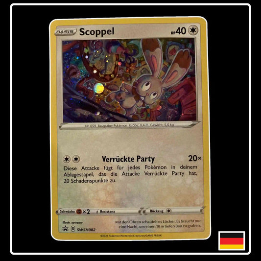 Scoppel HOLO SWSH082 Pokemon Black Star Promo